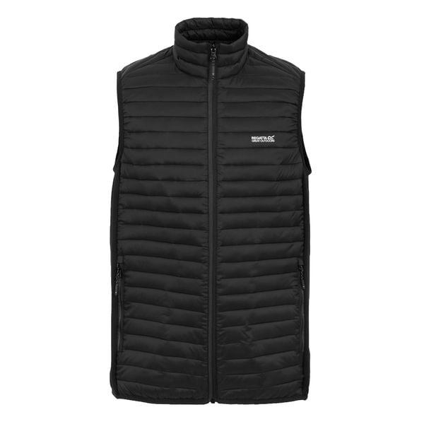 Męska Kurtka Andreson Hybrid Padded Jacket. Czarne kurtki męskie Regatta, m, bez wzorów, z puchu, bez kaptura. Za 151.99 zł.