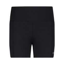 Spodenki sportowe damskie CMP. Czarne szorty sportowe damskie CMP, bez wzorów, sportowe, na fitness i siłownię. Za 167.00 zł.
