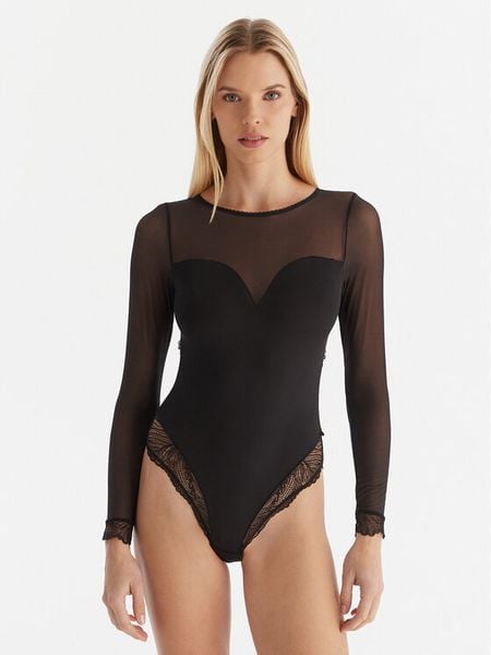 Ysabel Mora Body 10782 Czarny. Czarne body damskie ysabel mora, xl, bez wzorów, z syntetyku. Za 279.99 zł.