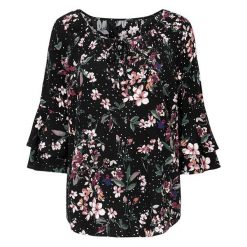 Cellbes Bluzka w kwiaty female ze wzorem 34/36. Bluzki damskie Cellbes, bez wzorów, bez kołnierzyka, bez ramiączek. W wyprzedaży za 89.00 zł.