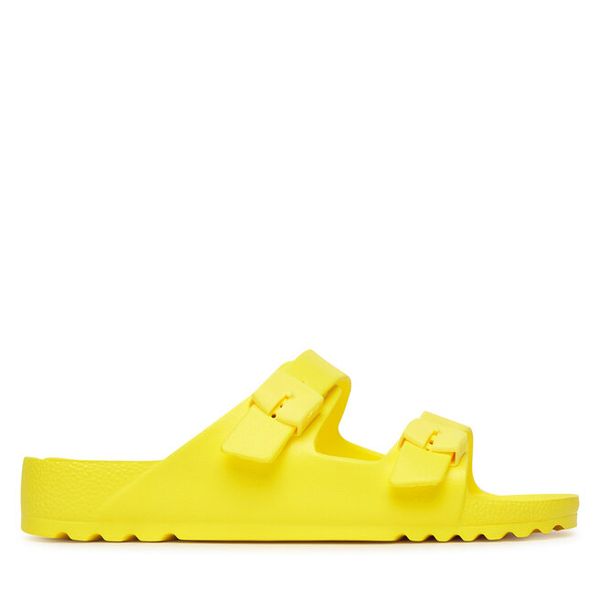 Klapki Scholl. Czerwone klapki damskie Scholl, bez wzorów, bez obcasa. Za 273.99 zł.