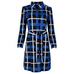 Smashed Lemon Płaszcz damski Black / Blue 18501 (rozmiar M). Czarne kurtki damskie Smashed Lemon, m, bez wzorów, bez kaptura. W wyprzedaży za 319.00 zł.