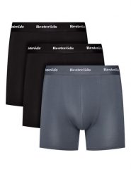 Resteröds Komplet bokserek Kalle 27962 49 Kolorowy. Bokserki męskie Resteröds, m, bez wzorów, z wiskozy. Za 129.99 zł.