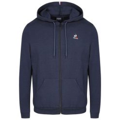 Bluza sportowa męska Le coq sportif Coq Sportif. Niebieskie bluzy męskie le coq sportif, m, bez wzorów, z bawełny, z kapturem. Za 290.95 zł.