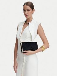 Elisabetta Franchi Torebka BS-11A-67E2-V340 Czarny. Czarne kopertówki damskie Elisabetta Franchi, bez wzorów, ze skóry, bez dodatków. Za 1,459.00 zł.
