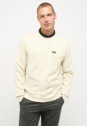 MĘSKA BLUZA MUSTANG Ben Crewneck White Asparagus 1014511 3000. Białe bluzy męskie Mustang, m, bez wzorów, bez kaptura. Za 149.99 zł.