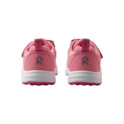 Buty dla dziewczynek Reima Ekana. Czerwone buty sportowe dziewczęce Reima, bez wzorów, bez zapięcia, trekkingowe. Za 130.99 zł.