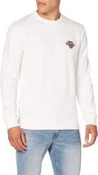 LEE SEASONAL LOGO SWS MĘSKA BLUZA LOGO L81ASPRR 112121670. Bluzy męskie Lee, l, bez wzorów, bez kaptura. Za 129.99 zł.