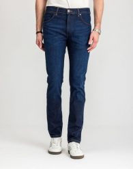 MESKIE SPODNIE WRANGLER LARSTON LANDED 112341469. Jeansy męskie Wrangler, l, bez wzorów, z jeansu. Za 219.99 zł.