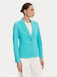 Olsen Marynarka 15001367 Niebieski Regular Fit. Niebieskie żakiety damskie Olsen, bez wzorów, z syntetyku. Za 399.99 zł.