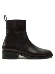 Vagabond Shoemakers Botki Sheila 5835-001-35 Brązowy. Brązowe botki damskie Vagabond Shoemakers, ze skóry, bez obcasa, na płaskiej podeszwie, bez zapięcia. Za 649.99 zł.