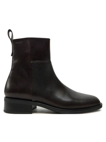 Vagabond Shoemakers Botki Sheila 5835-001-35 Brązowy. Brązowe botki damskie Vagabond Shoemakers, ze skóry, bez obcasa, na płaskiej podeszwie, bez zapięcia. Za 649.99 zł.