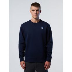 Bluza polarowa NORTH SAILS CREWNECK SWEATSHIRT Niebieski. Niebieskie bluzy męskie North Sails, m, bez wzorów, z polaru, bez kaptura. Za 364.05 zł.