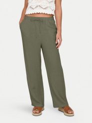 ONLY Spodnie materiałowe Siesta 15322263 Zielony Straight Fit. Zielone spodnie materiałowe damskie Only, s, bez wzorów, z materiału. Za 129.99 zł.