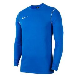 Męska Bluza Park 20 Z Okrągłym Dekoltem. Niebieskie bluzy męskie Nike, m, bez wzorów, bez kaptura. Za 180.99 zł.