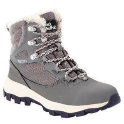 Buty trekkingowe damskie Jack Wolfskin Everquest High Texapore. Szare obuwie sportowe damskie Jack Wolfskin, za kostkę, trekkingowe. Za 712.00 zł.