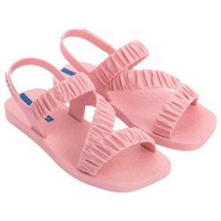 Sandały plażowe damskie Ipanema Go Fever Fem. Czerwone obuwie sportowe damskie Ipanema, bez wzorów. Za 63.99 zł.