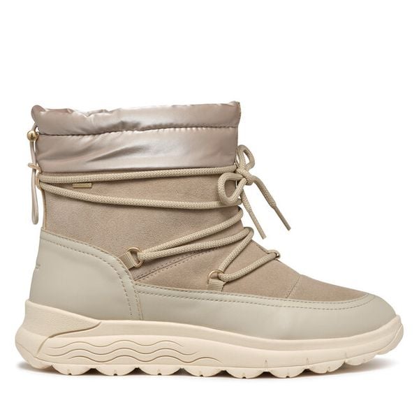 Śniegowce Geox. Szare śniegowce i trapery damskie Geox. Za 469.99 zł.