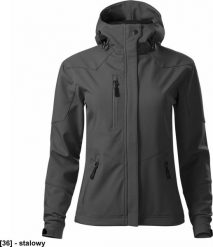 MALFINI Nano 532 - ADLER - Softshell kurtka damska, 280 g/m, 100% poliester, - stalowy XS. Szare kurtki damskie Malfini, m, bez wzorów, z poliesteru, bez kaptura. Za 217.18 zł.