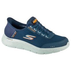 Buty do biegania męskie, Slip-Ins: Go Walk Flex - Waterproof. Niebieskie buty sportowe męskie Skechers, bez zapięcia, do biegania. Za 429.99 zł.