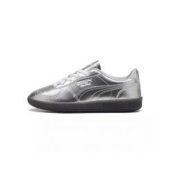 PUMA BUTY PALERMO ASTRO ESCAPE 40045001. Szare obuwie sportowe damskie Puma, bez wzorów, ze skóry, do piłki nożnej. Za 232.53 zł.