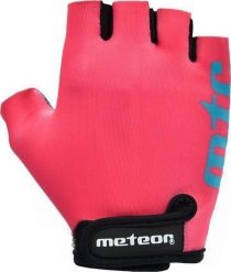 Meteor Rękawiczki rowerowe Meteor Kids M One różowy Uniwersalny. Czerwone rękawiczki dziecięce Meteor, bez wzorów. Za 22.99 zł.