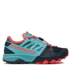 Buty do biegania Dynafit. Niebieskie obuwie sportowe damskie Dynafit, bez wzorów, do biegania. Za 609.99 zł.