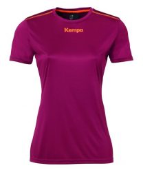 Damska koszulka Kempa Poly. Czerwone t-shirty damskie Kempa, xl, bez wzorów, z materiału, wakacyjne, bez kołnierzyka. Za 111.00 zł.