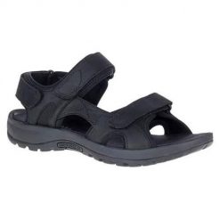 Buty do chodzenia męskie Merrell Sandspur 2 Convert. Czarne sandały męskie Merrell, z gumy, bez zapięcia. Za 339.99 zł.