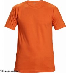 CERVA GARAI - T-SHIRT, - pomarańczowy M. Brązowe t-shirty męskie CERVA, m, bez wzorów, bez kołnierzyka. Za 18.79 zł.
