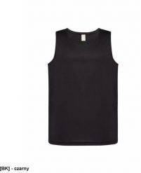 JHK - T-shirt sportowy czarny L. Czarne koszulki sportowe męskie JHK, l, bez wzorów, bez kołnierzyka, bez ramiączek. Za 13.96 zł.