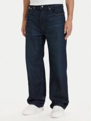 Calvin Klein Jeansy LV04RG785G Granatowy Baggy Fit. Niebieskie jeansy męskie Calvin Klein. Za 409.99 zł.