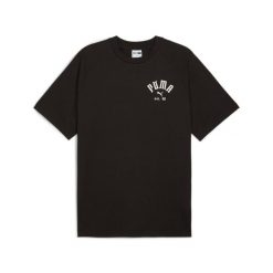 T-shirt casual z nadrukiem Puma Classics Play Loud. Czarne t-shirty męskie Puma, m, bez wzorów, casualowe, bez kołnierzyka. W wyprzedaży za 102.45 zł.