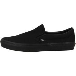Buty VANS UA CLASSIC SLIP-ON Czarny. Czarne trampki i tenisówki damskie Vans, bez wzorów, z tkaniny, bez zapięcia. Za 341.50 zł.