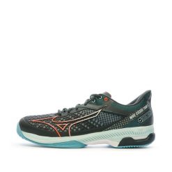 Buty do tenisa męskie Mizuno Wave Exceed Tour 5 AC. Niebieskie buty sportowe męskie Mizuno, bez zapięcia, tenisowe, mizuno wave. W wyprzedaży za 433.15 zł.