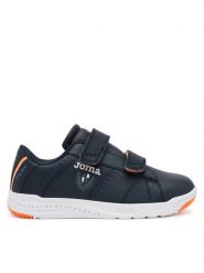 Joma Sneakersy W.Play Jr WPLAYW2453V Granatowy. Niebieskie buty sportowe dziewczęce Joma, bez wzorów, ze skóry, bez zapięcia. Za 109.99 zł.