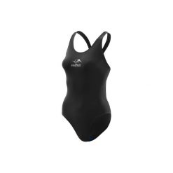 Damski strój kąpielowy Power Sportback - czarny. Czarne kostiumy jednoczęściowe damskie SAILFISH, xs, bez wzorów, do pływania. Za 249.60 zł.