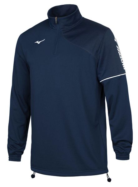 Bluza Mizuno Team sendai. Niebieskie bluzy męskie Mizuno, m, bez wzorów, z materiału, bez kaptura. Za 158.50 zł.