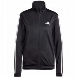 Bluza Damska adidas Rozsuwana Sportowa Treningowa Essentials roz. XL. Czarne bluzy damskie Adidas, s, bez wzorów, bez kaptura. Za 186.99 zł.