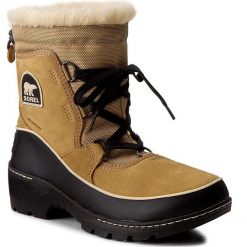 Śniegowce SOREL - Torino NL2785 Curry/Black 373. Brązowe kozaki damskie Sorel, z gumy. W wyprzedaży za 349.00 zł.