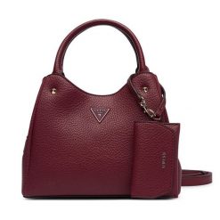 Torebka Guess. Czerwone torebki do ręki damskie Guess, z aplikacjami, bez dodatków. Za 584.99 zł.