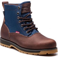 Kozaki LEVI'S - 228752-933-29 Dark Brown. Brązowe kozaki męskie Levi's, z materiału. Za 499.00 zł.