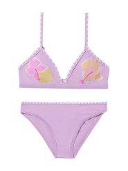 Mayoral Strój kąpielowy 6775 Fioletowy Regular Fit. Fioletowe stroje kąpielowe dla dziewczynek Mayoral, bez wzorów, z syntetyku. Za 119.99 zł.