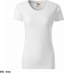 MALFINI Native 174 - ADLER - Koszulka damska, 150 g/m, 100% bawełna organiczna - biały M. Białe t-shirty damskie Malfini, m, bez wzorów, z bawełny, bez kołnierzyka. Za 52.20 zł.
