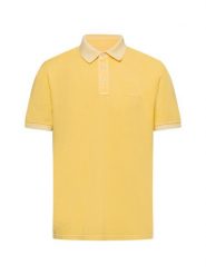 Gant Męska koszulka polo piqué Mężczyźni Bawełna żółty jednolity, XL. Żółte koszulki polo męskie GANT, m, bez wzorów, z bawełny, eleganckie, bez ramiączek. Za 499.95 zł.