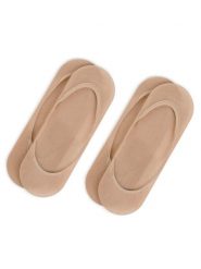 Tommy Hilfiger Stopki 353006001 Beżowy. Brązowe skarpety damskie Tommy Hilfiger, bez wzorów, z materiału. Za 49.99 zł.