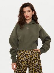 Alpha Industries Bluza 148041 Zielony Regular Fit. Zielone bluzy damskie Alpha Industries, m, bez wzorów, z syntetyku, bez kaptura. Za 279.99 zł.