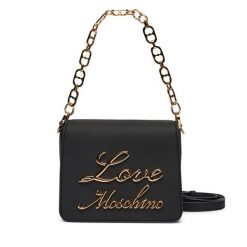 Torebka LOVE MOSCHINO. Czarne torebki do ręki damskie Love Moschino, bez wzorów, klasyczne, bez dodatków. Za 669.99 zł.