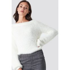 Rut&Circle Puchaty sweter - White. Swetry damskie marki Rut&Circle. Za 161.95 zł.