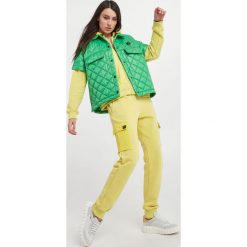 Spodnie dresowe BLAUER. Legginsy damskie Blauer, l, bez wzorów, z dresówki. W wyprzedaży za 349.27 zł.